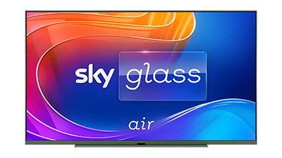Sky Glass Air 43”, Sky Sports, Ultimate TV, Netflix & Disney+*